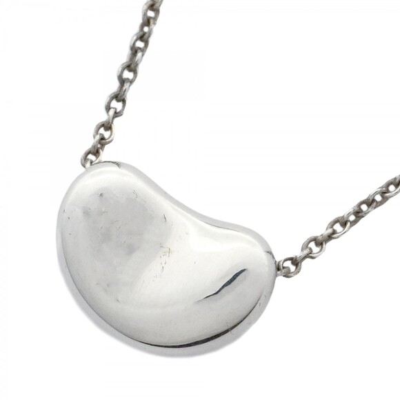 Tiffany Bean Necklace Silver 925 Women's